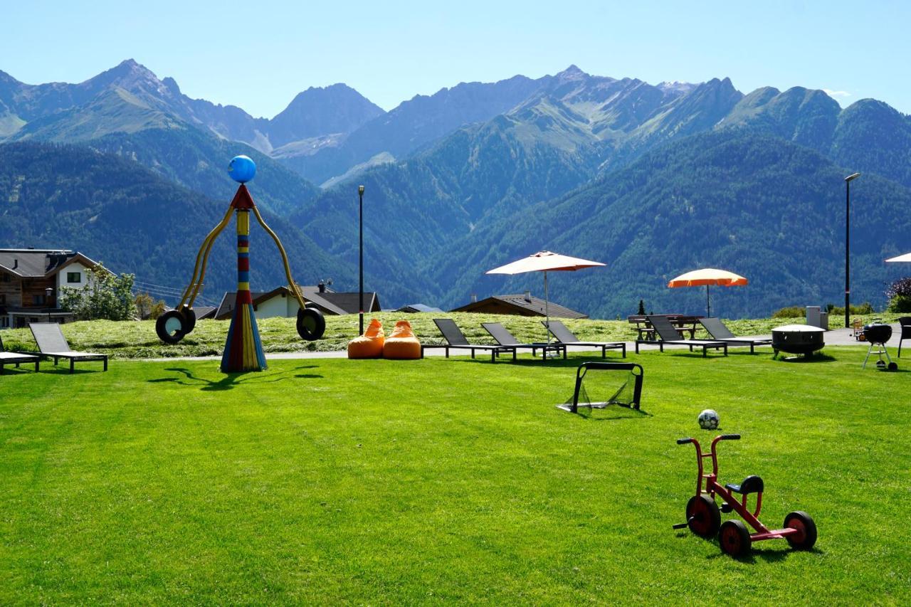 Apart-Hotel Alpinsonnenresidenz Fiss Bagian luar foto