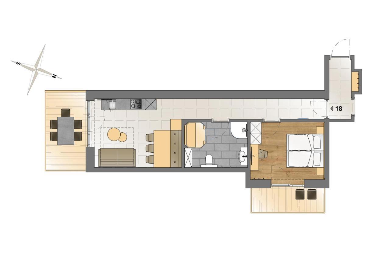 Apart-Hotel Alpinsonnenresidenz Fiss Bagian luar foto